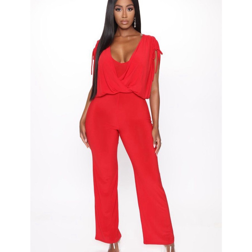 Fashion Nova Irreplaceable Babe Jumpsuit